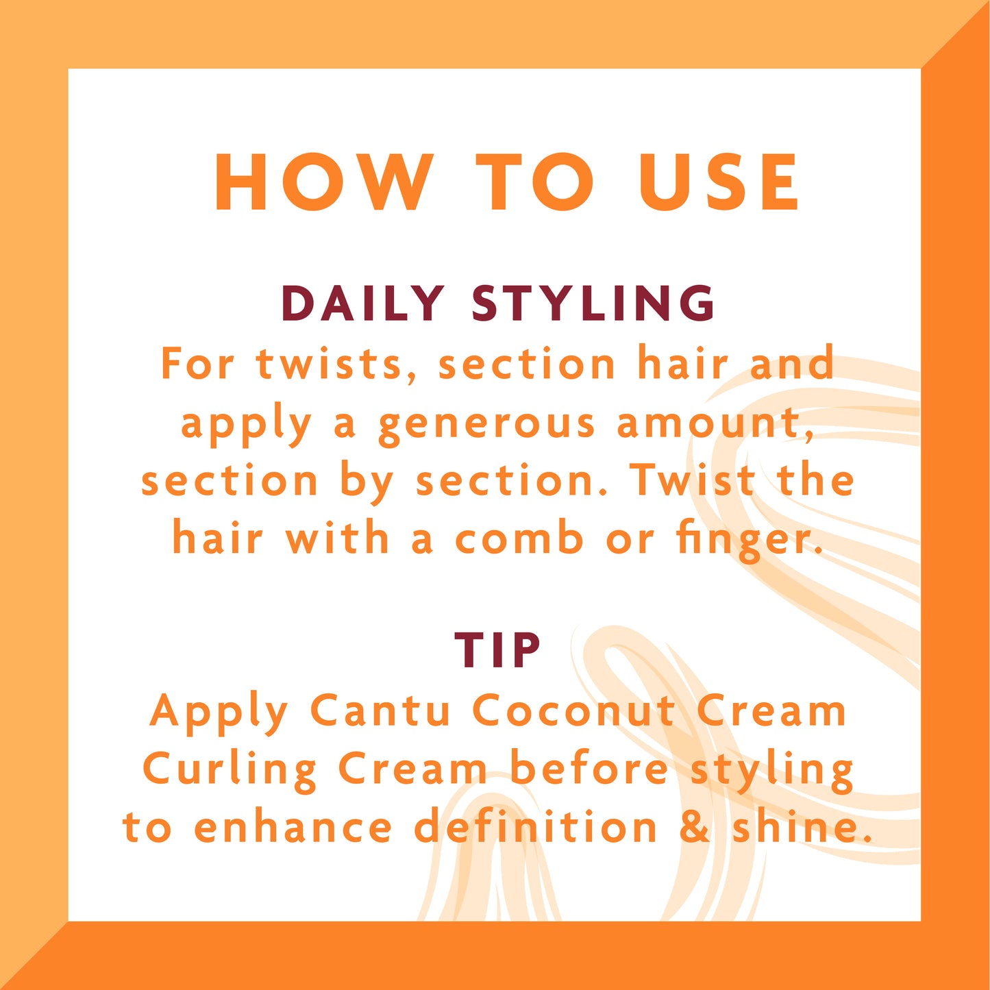 Cantu Moisturizing Twist & Lock Gel with Shea Butter 13 fl oz