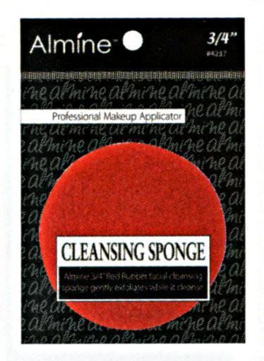 ANNIE RED CLEANSING SPONGE 3/4"