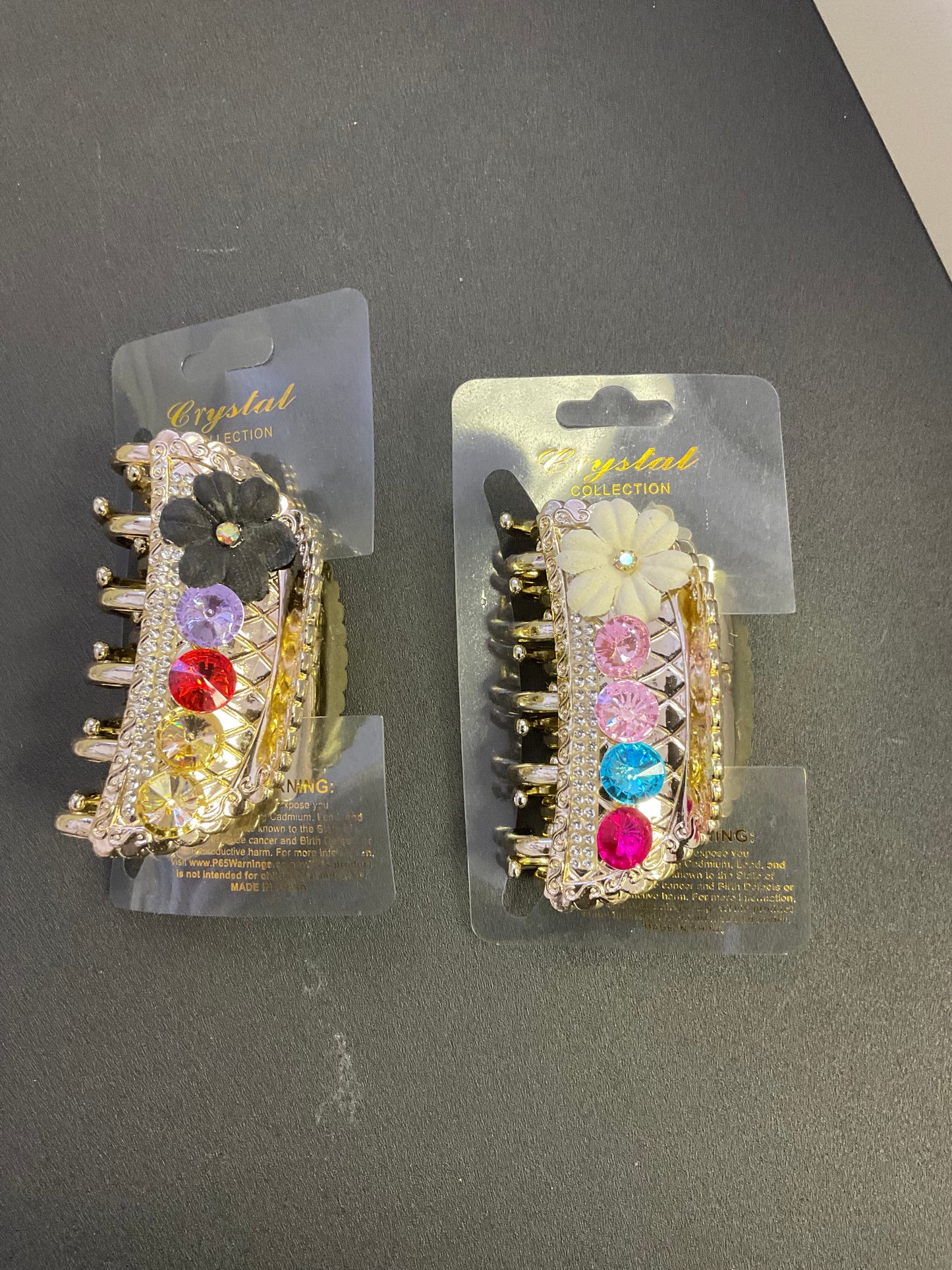 Dazzling Claw Hair Clips