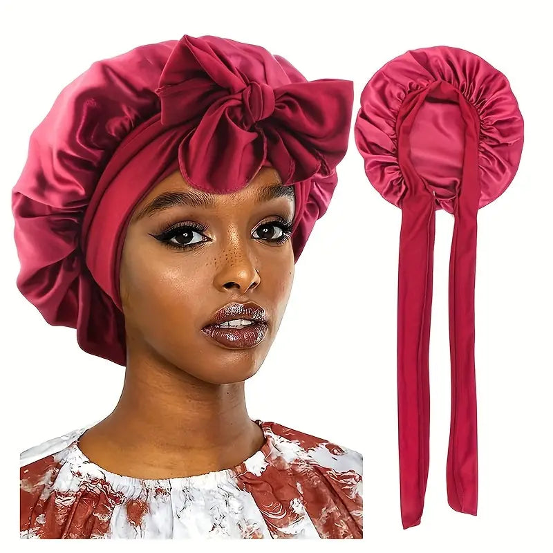 Bowtie Satin Hair Bonnet