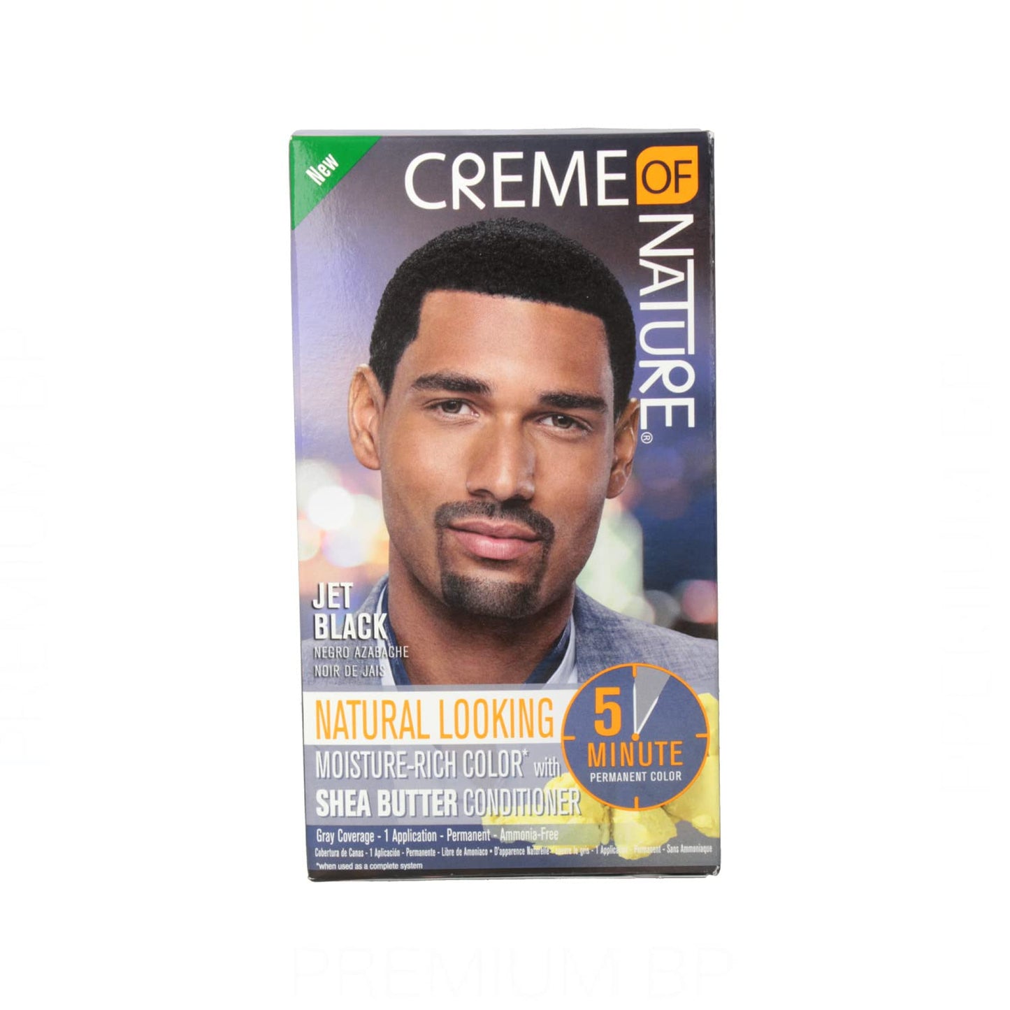 Creme of Nature Moisture-Rich Color with Shea Butter - Men