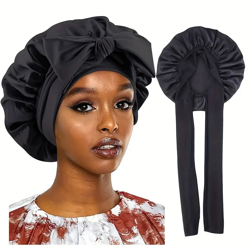 Bowtie Satin Hair Bonnet