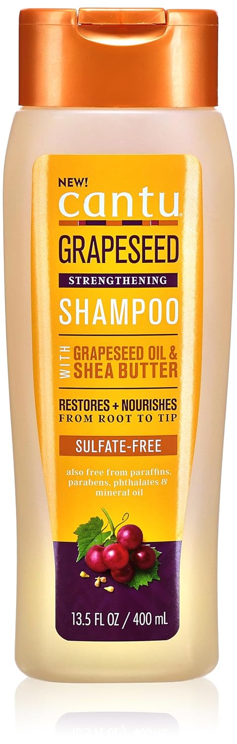 Cantu Grapeseed Shampoo Revitalizing 13.5 Ounce