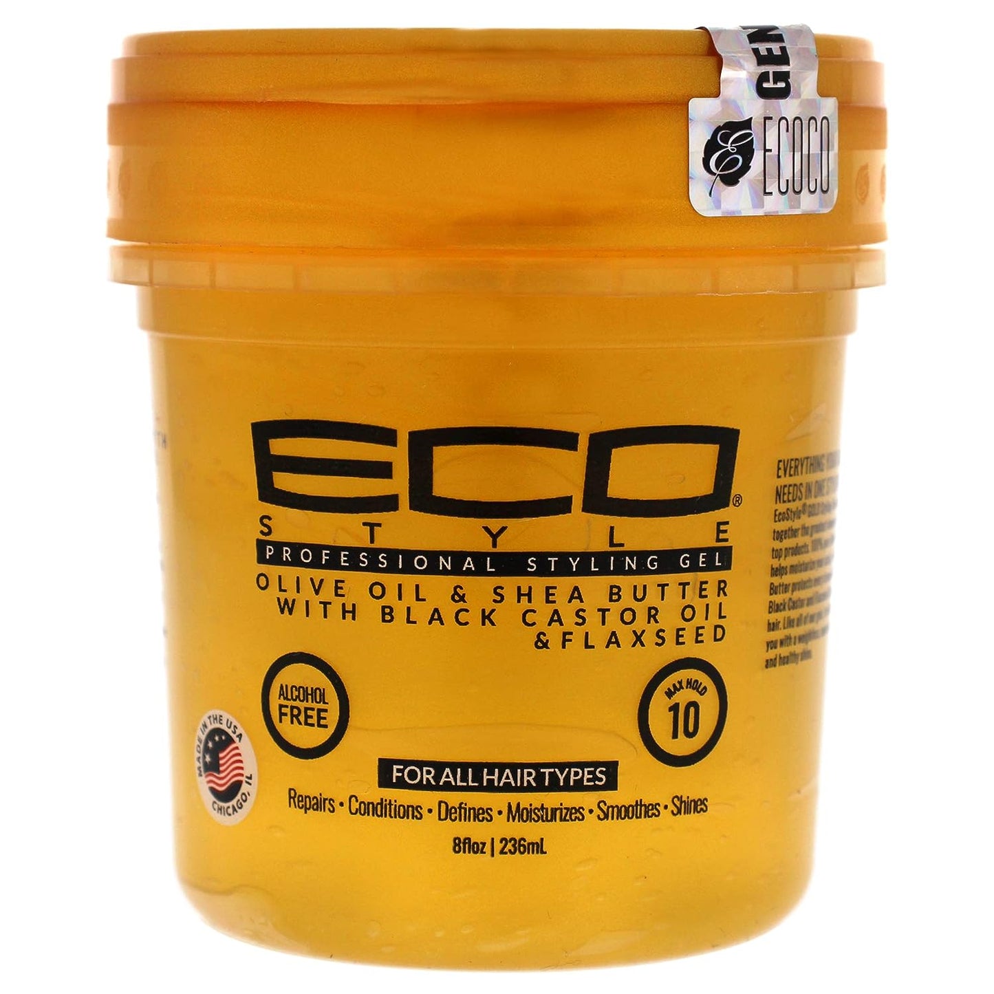 Eco Style Professional Styling Gel w/ Olive Oil