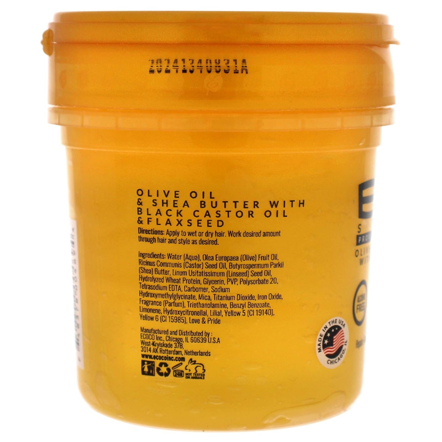 Eco Style Professional Styling Gel w/ Olive Oil