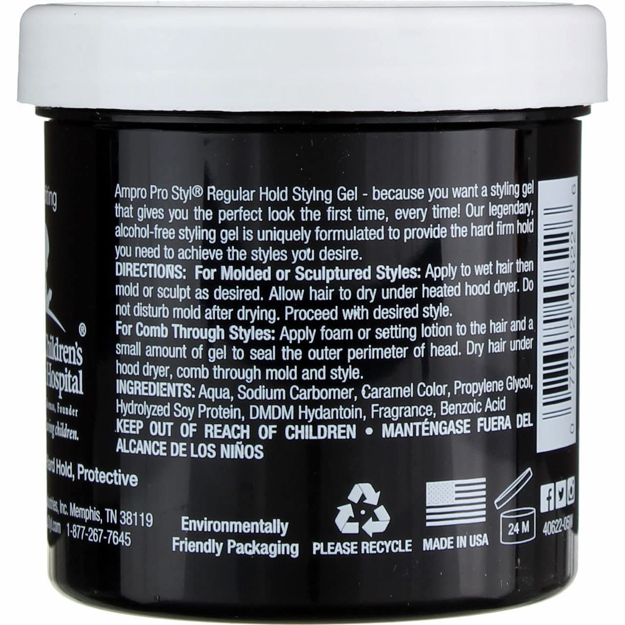 Ampro Prostyle Regular Hold Gel 6oz.