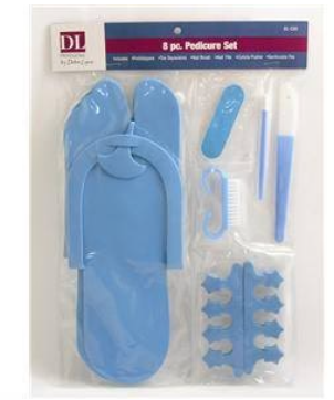 DL Professional 8pc Pedicure Set