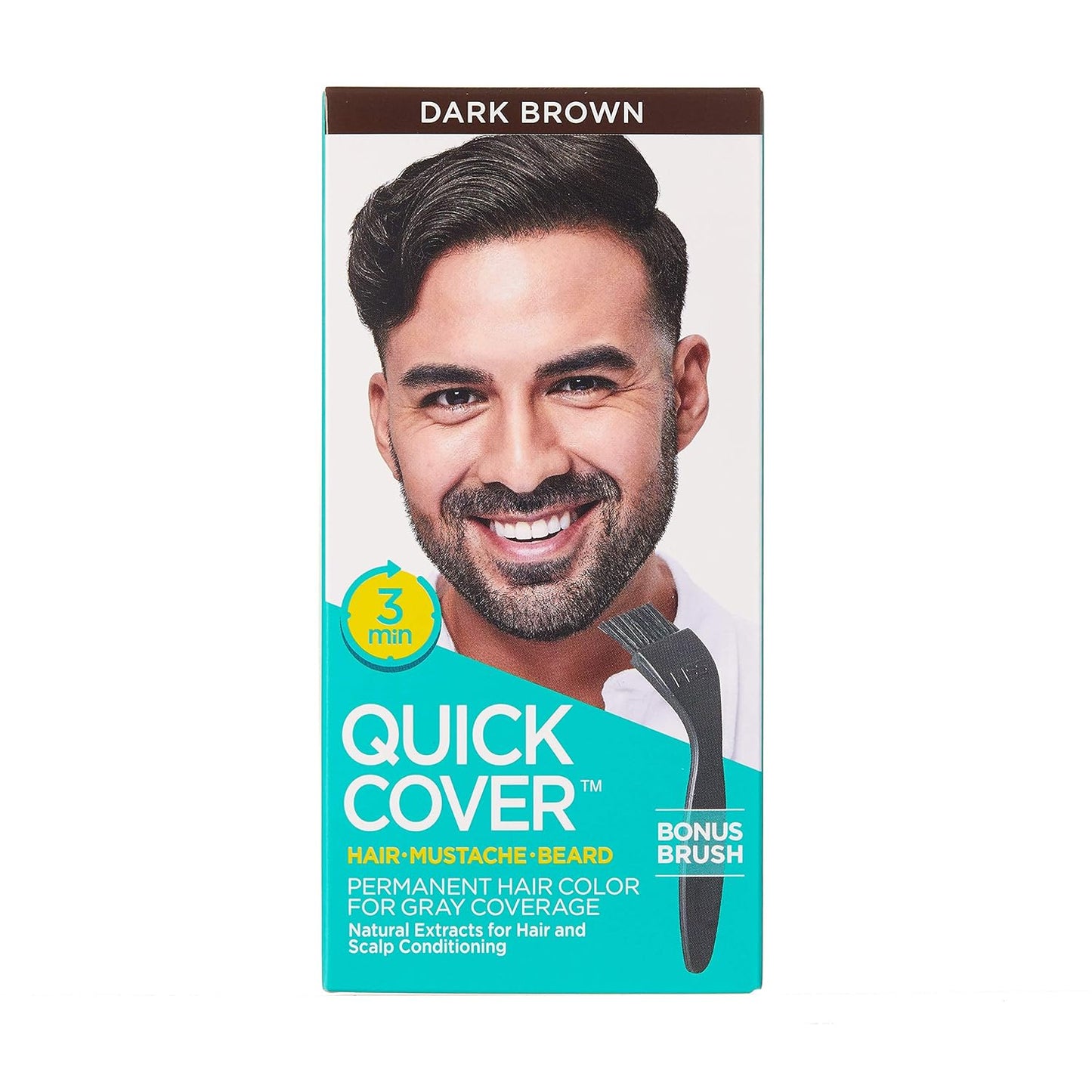 KISS Quick Cover For Men Permanent Hair Color