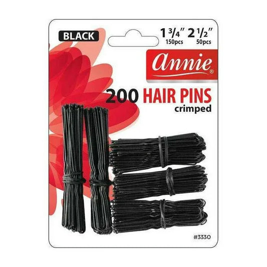 Annie Hair PIns Crimped - 200 count
