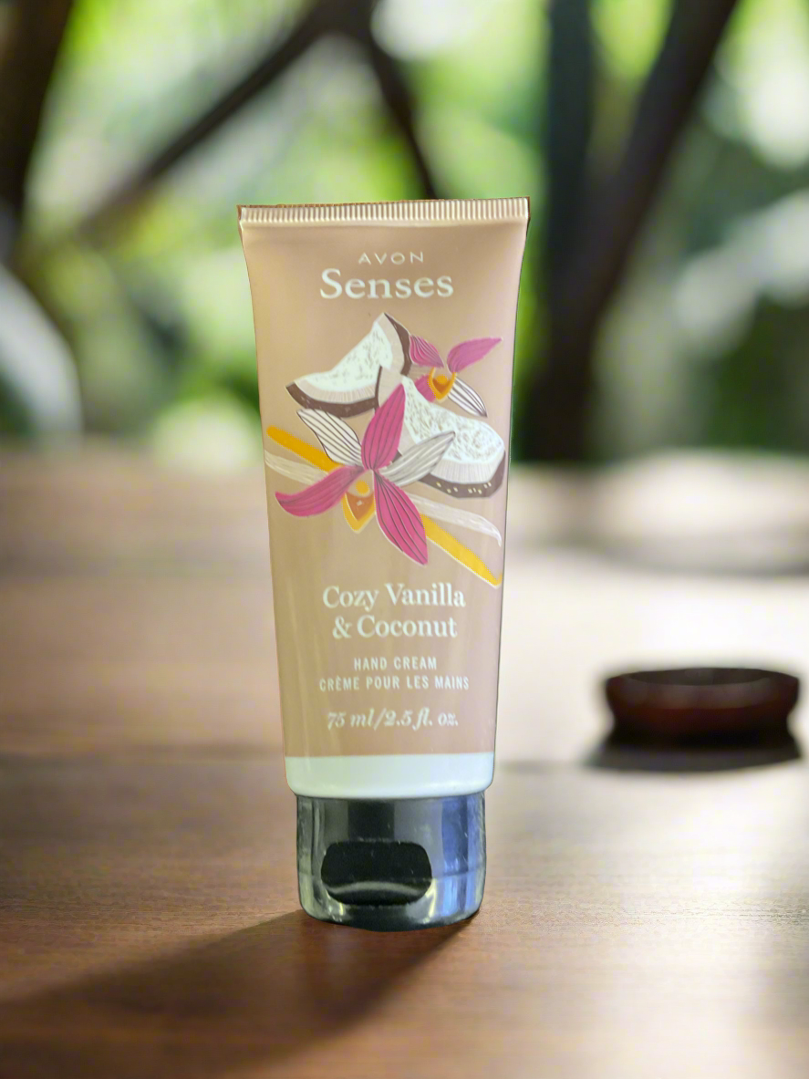 Avon Senses Cozy Vanilla & CoconutHand Cream