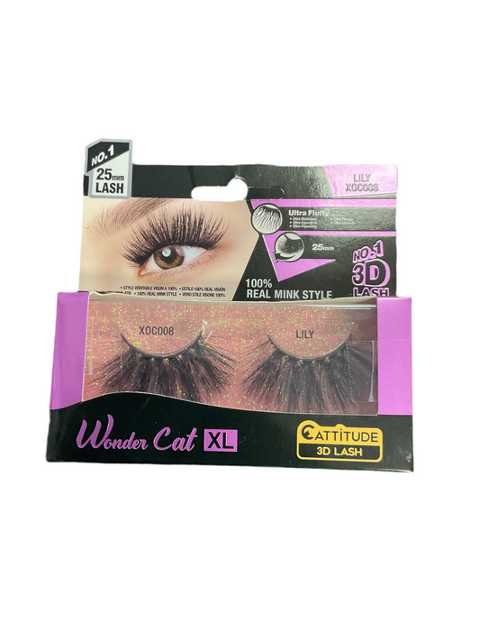 Eyelashes Wonder Cat XL 3D