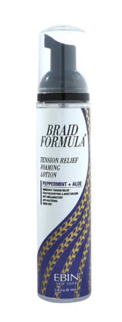Braid Formula Tension Relief Foaming Lotion