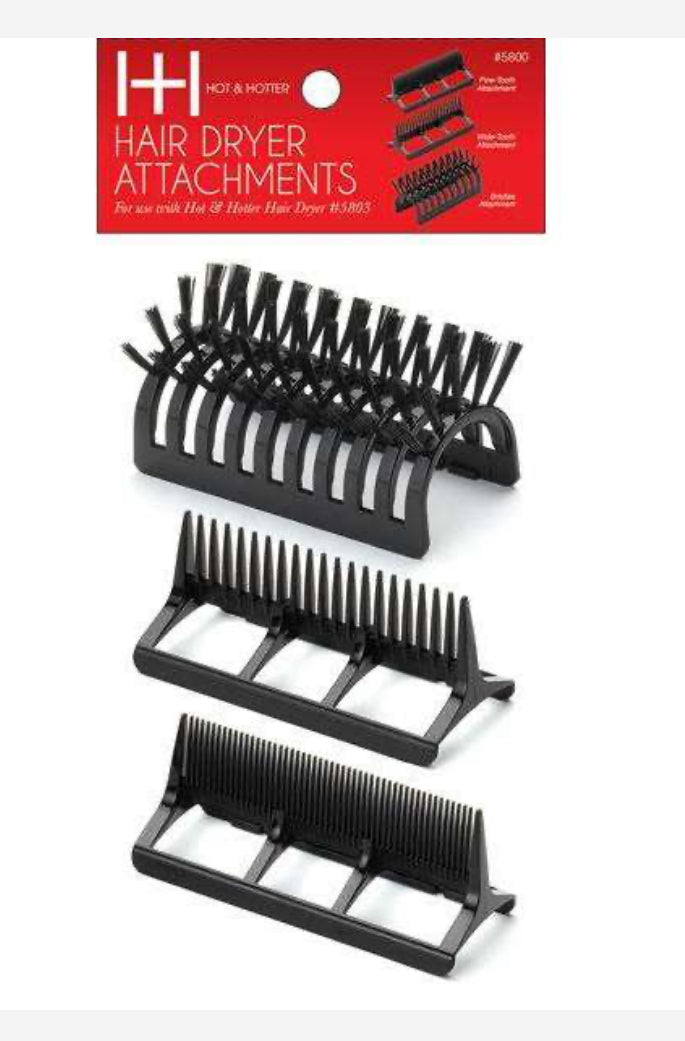 Hot & Hotter Hair Dryer Nozzle Set