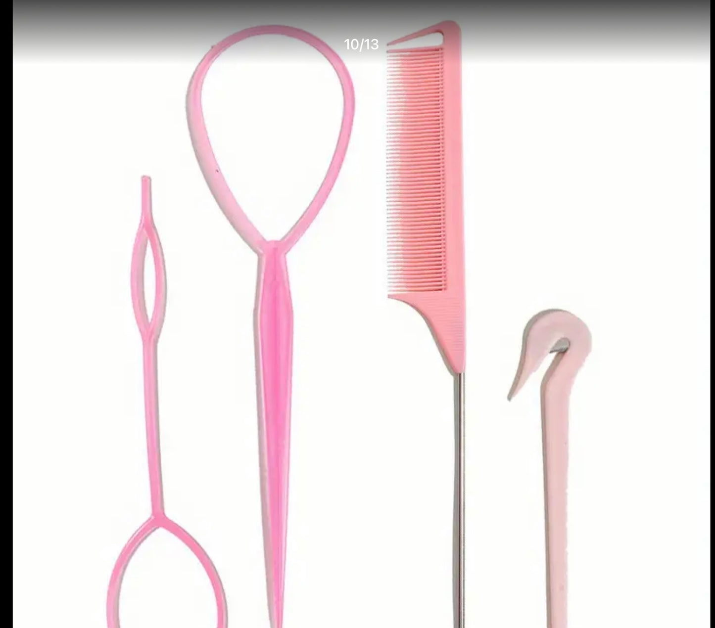 4pcs/Set Hair Loop Tool Set