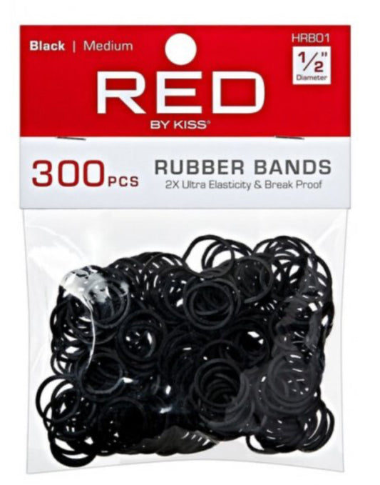 Red by Kiss Rubber Bands