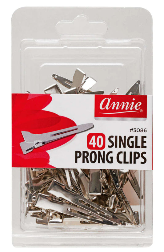 Prong Hair Clips 40ct 3086