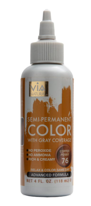 Via Natural Semi Perm Hair Color