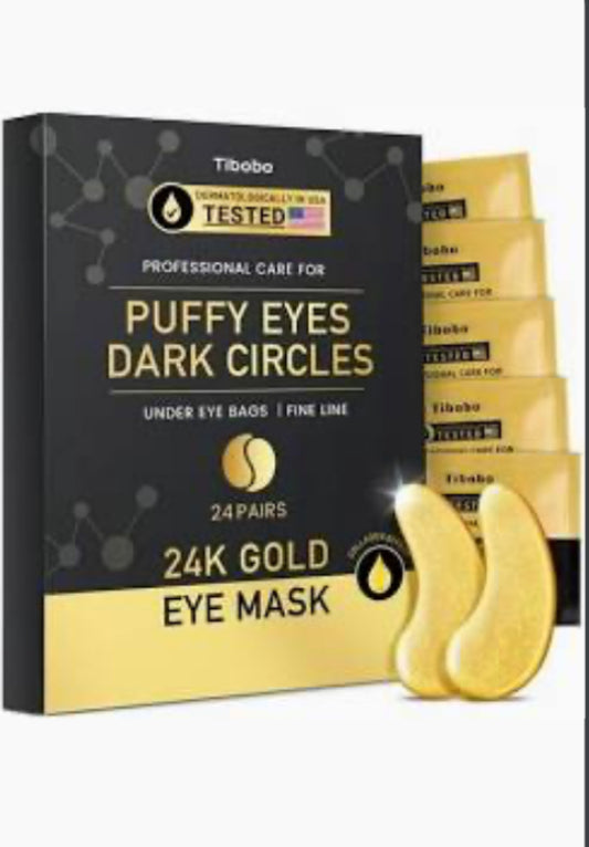 Gold Eye Masks Tibodo