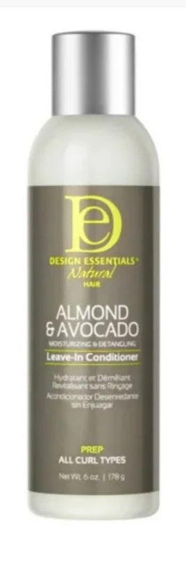 Design Essentials Almond Avocado Moisturizing Leave in Conditioner 6oz
