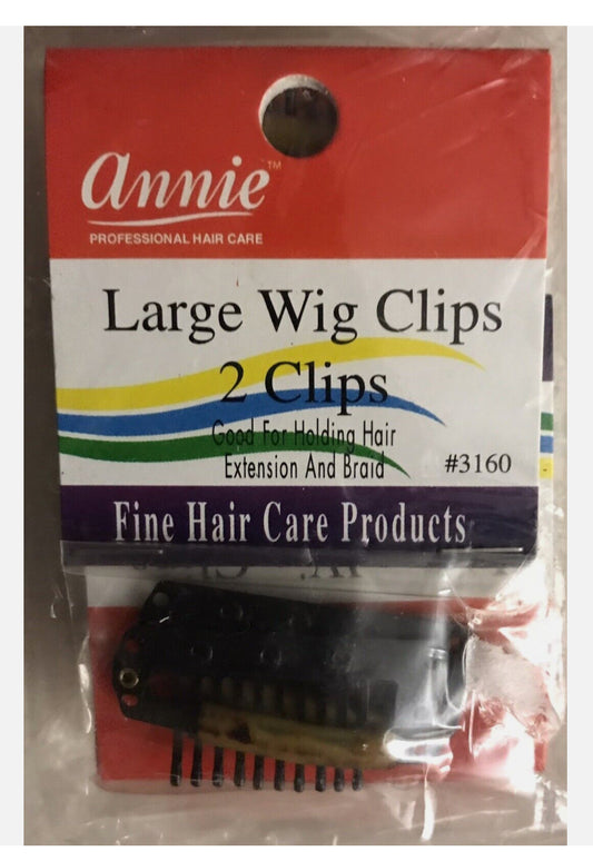 Annie Wig Clips Large 2pcs