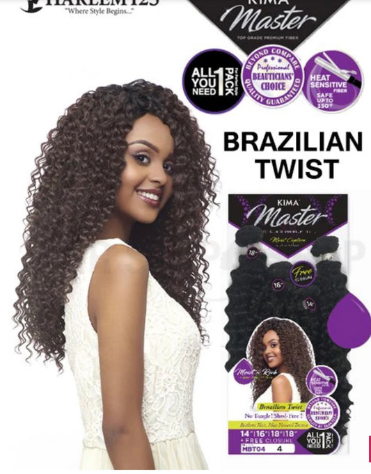 Harlem125 Master Kima Brazilian Twist