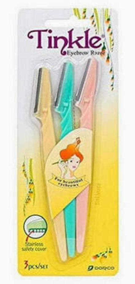 Tinkle 3-pack Eyebrow Razor