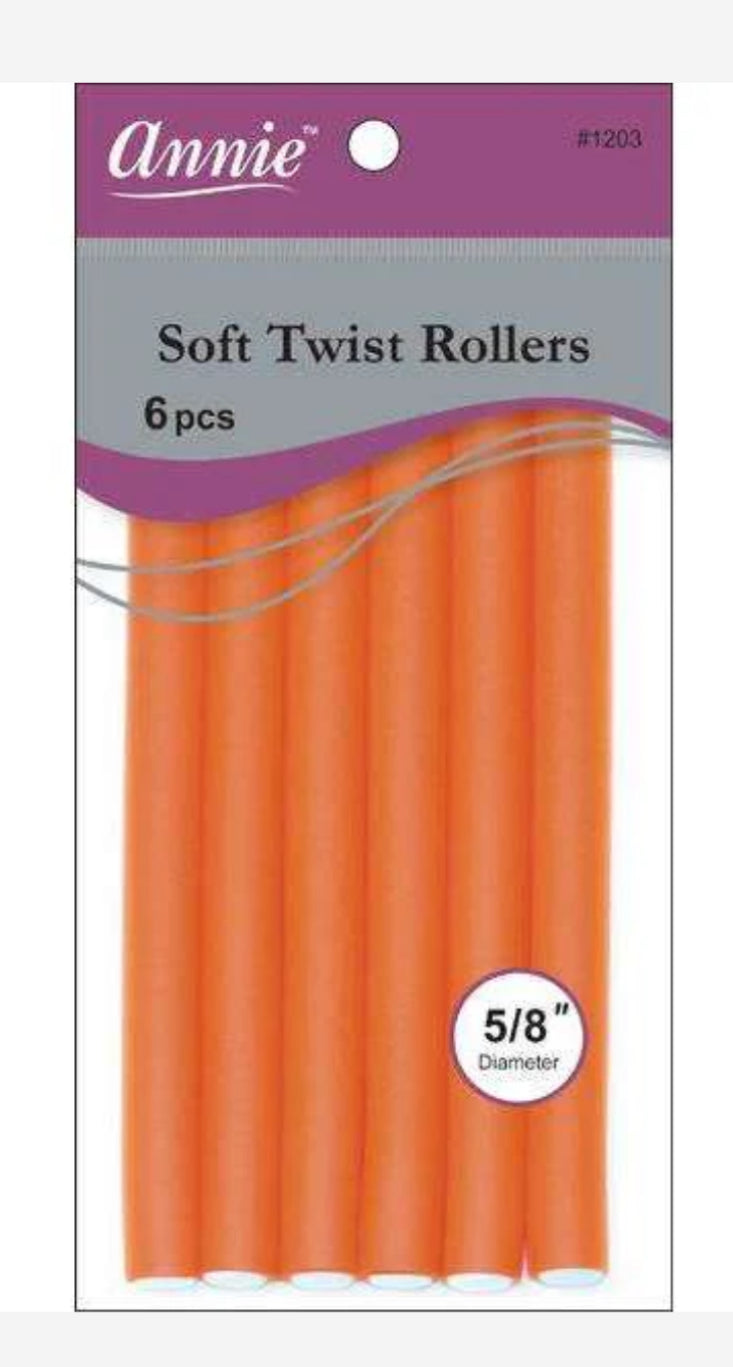 Annie Soft Twist Rollers