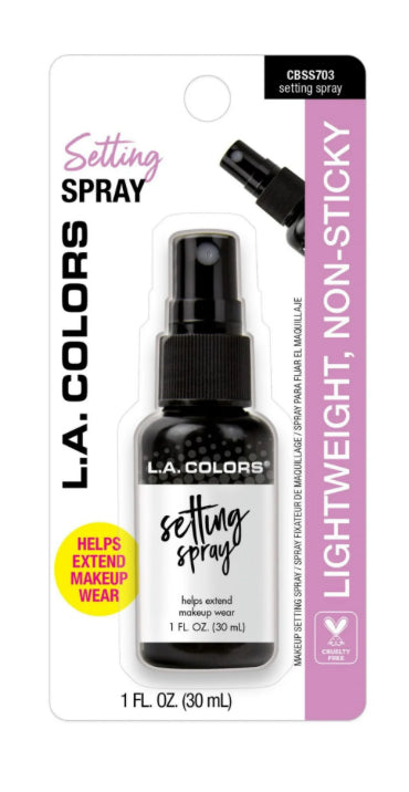L.A. COLORS Lightweight & Non-sticky Finishing Face Setting Spray