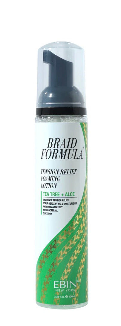 Braid Formula Tension Relief Foaming Lotion