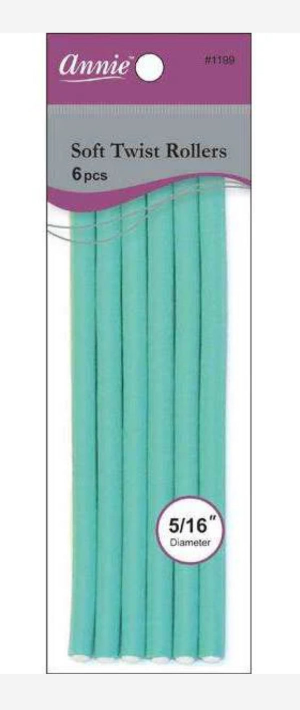 Annie Soft Twist Rollers