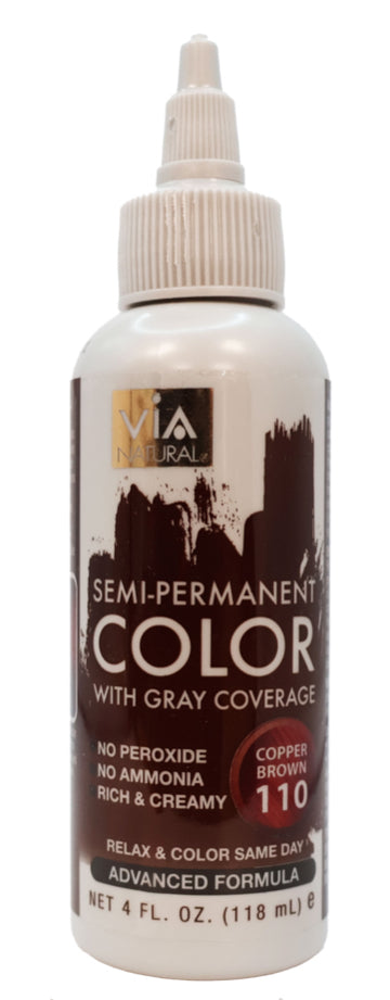 Via Natural Semi Perm Hair Color