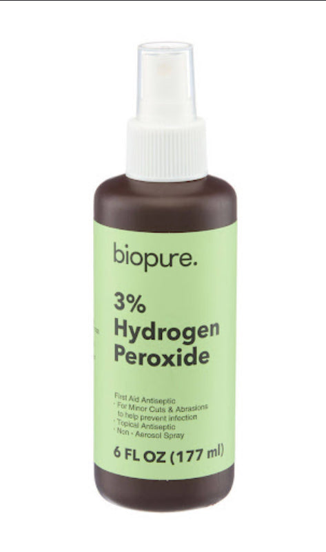 Hydrogen Peroxide 3% Spray