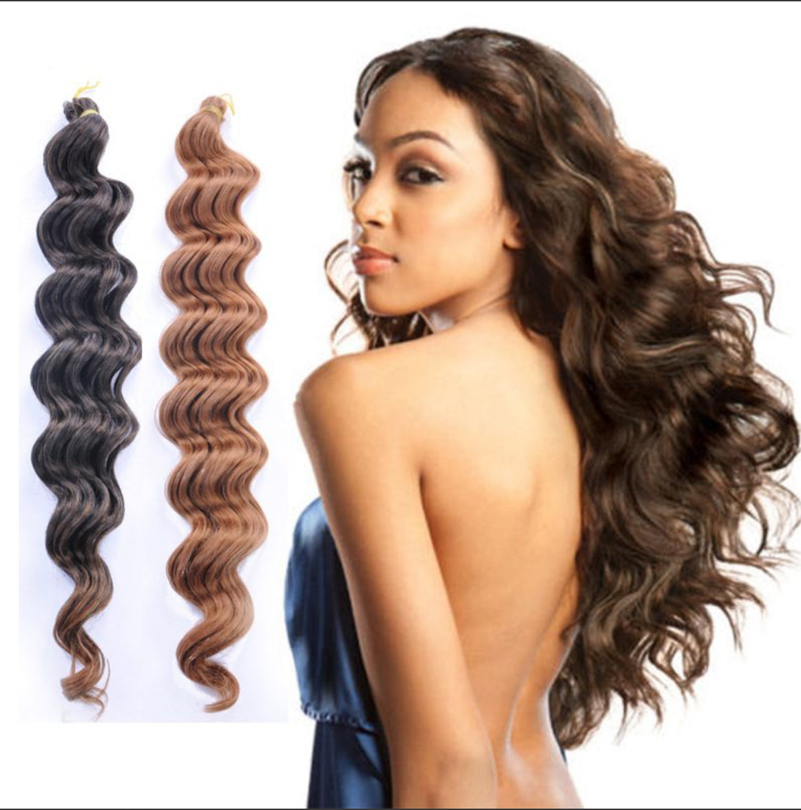 UGG Deep Wave Crochet Braids-T30