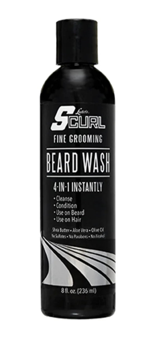 luster’s S-curl Fine Grooming Beard Wash