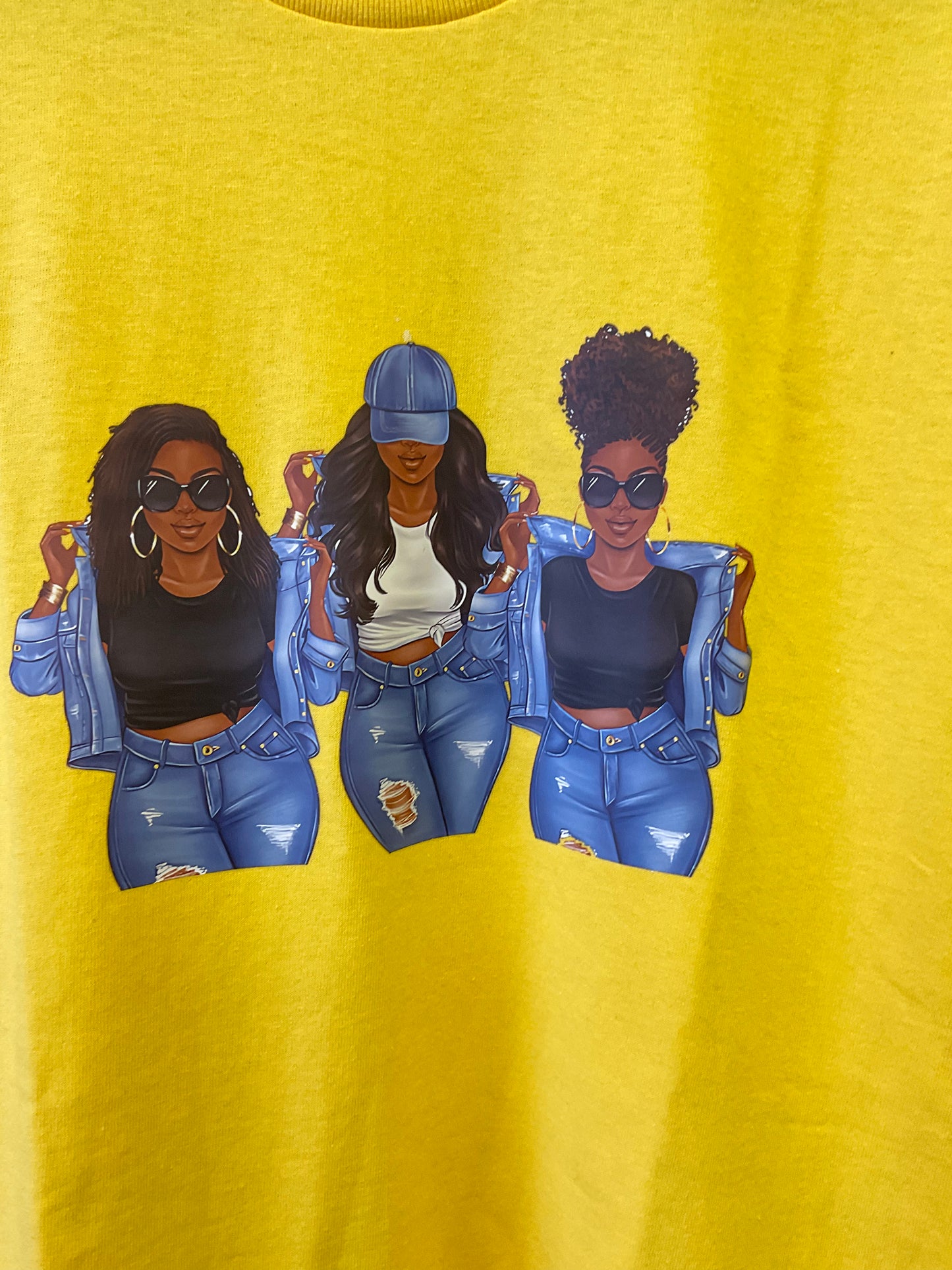 T-Shirt: Blue Jean Girls