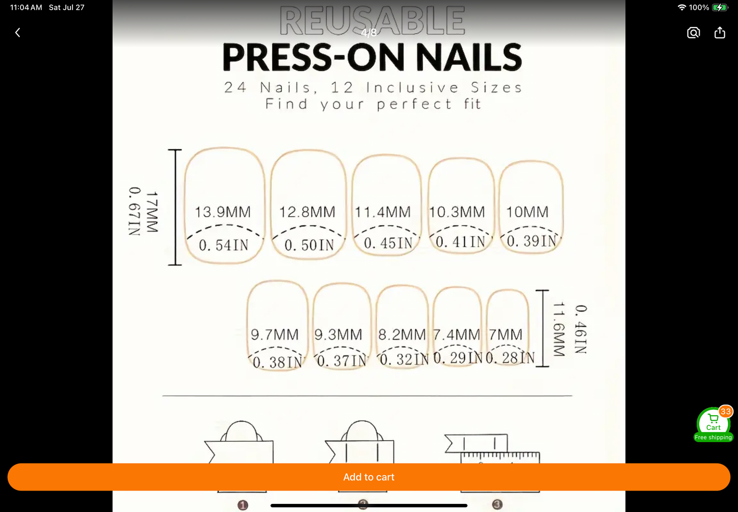 Nails-Mega Pack 570 Short Press On Nails