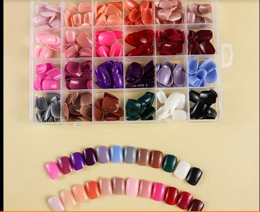 Nails-Mega Pack 570 Short Press On Nails