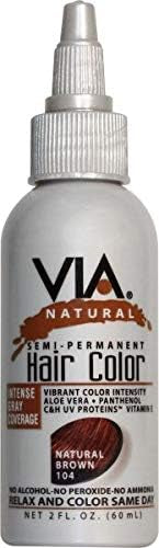 Via Natural Semi Perm Hair Color