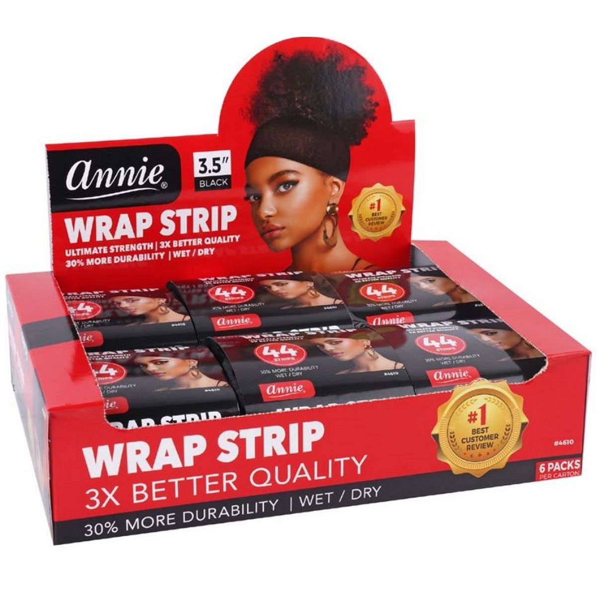 Annie Black Wrap Strips