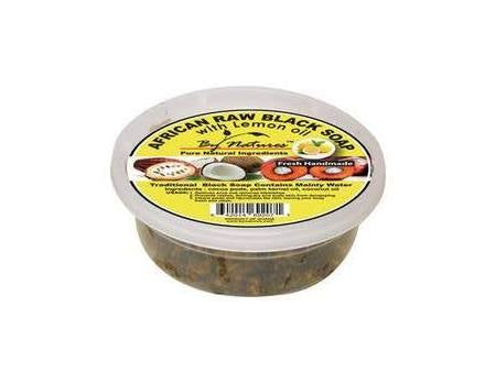 African Raw Black Soap