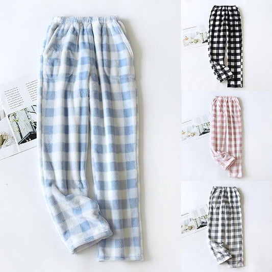 Plaid Pajama Pants - Soft Winter Warm
