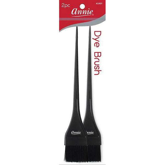 Annie Dye Brush 2Ct Black
