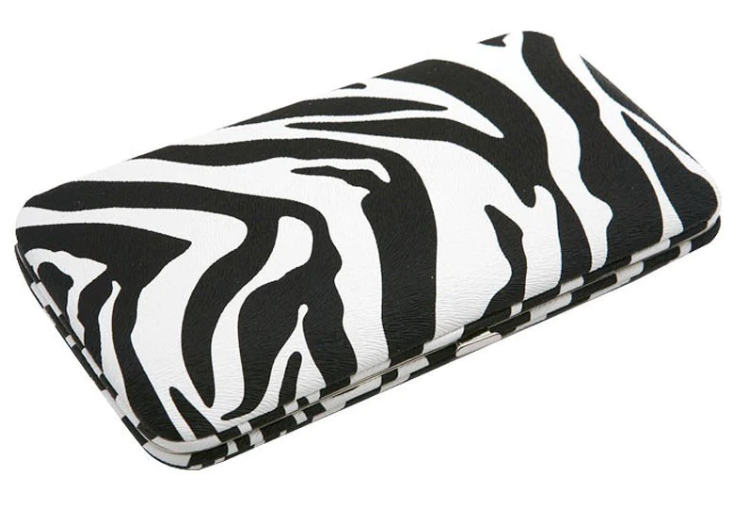 Zebra Purse Wallet Wristlet