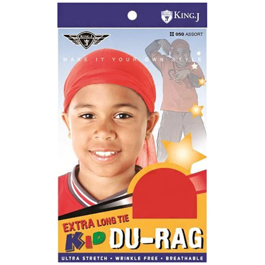 Kids Extra Long Tie DuRag