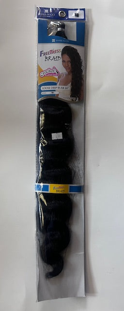Freetress Crochet  Loose Deep Bulk 24"