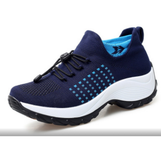 Ladies Breathable Mesh Running Shoes