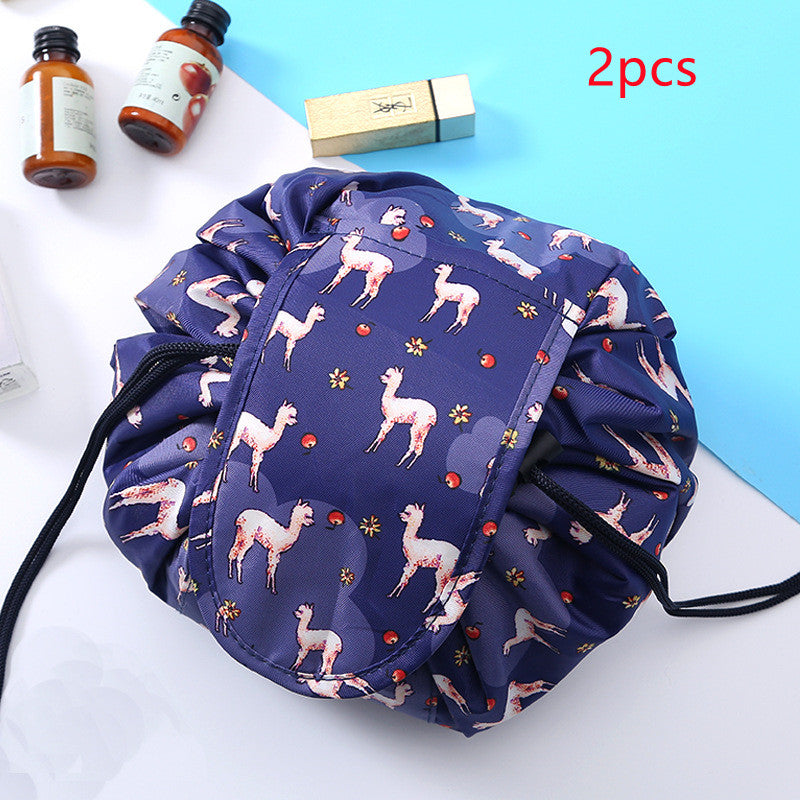 Small DrawUp Cosmetic Bag Portable