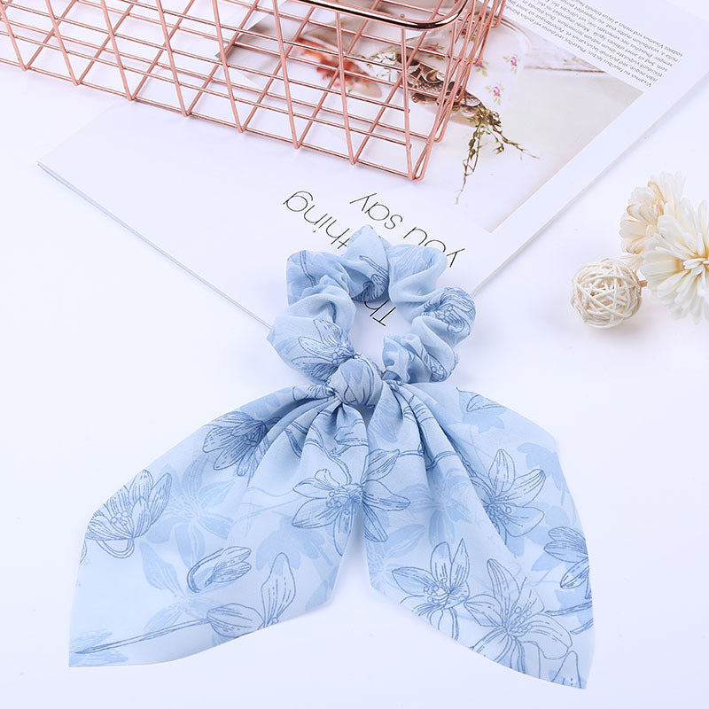 Large Hair Band Women's Hair Knot Knotted Big Bow Hair Rope