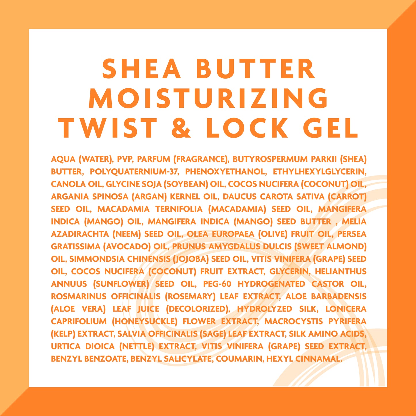 Cantu Moisturizing Twist & Lock Gel with Shea Butter 13 fl oz