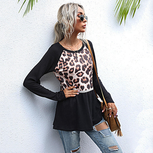 Long Sleeve Round Neck Pullover Shirt